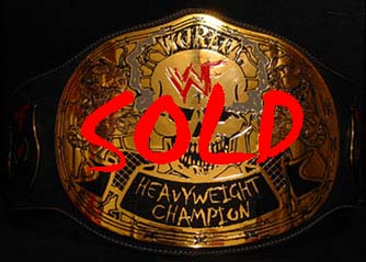 Smoking Skull World Title Belt